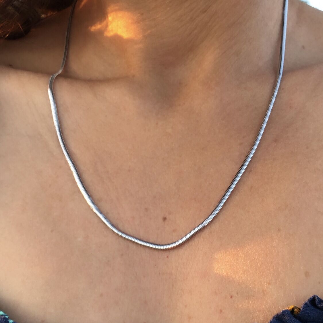 İtalyan Balık Sırtı Kolye