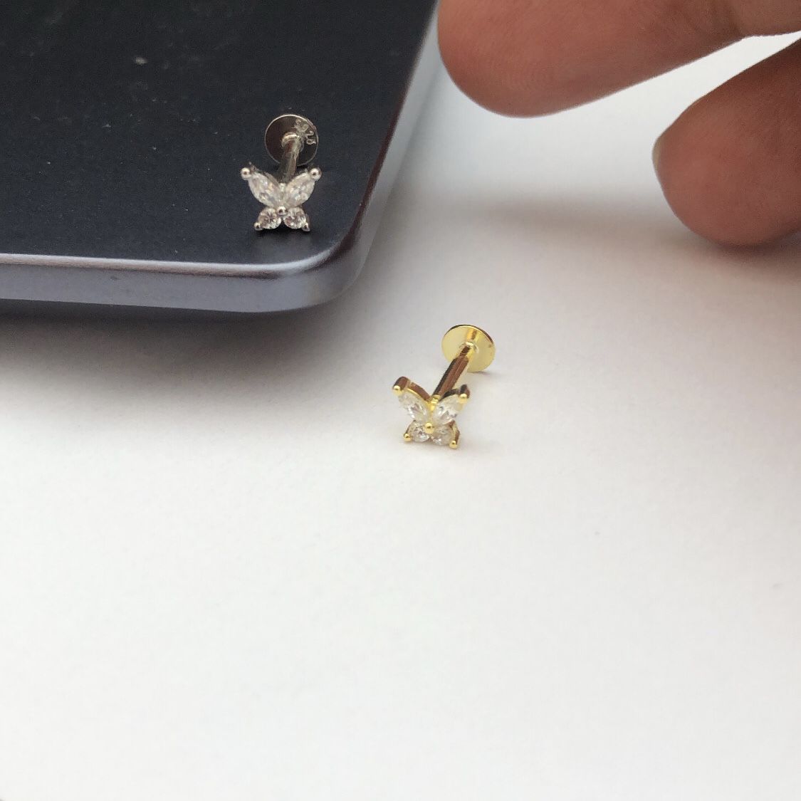 Piercing Küpe GÜMÜŞ