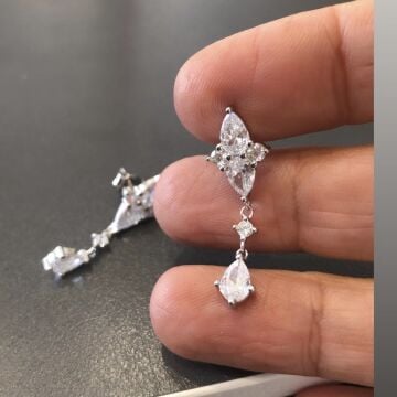 İthal Sallantılı Küpe