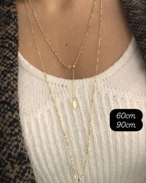 Asansörlü İtalyan Zincir 60cm