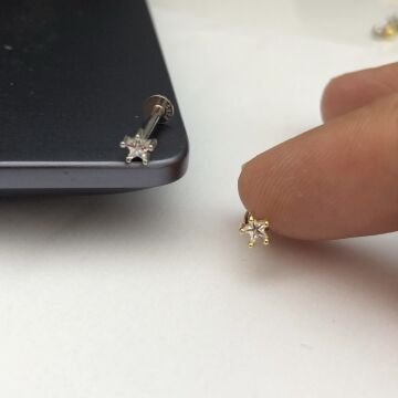 Piercing Küpe GÜMÜŞ