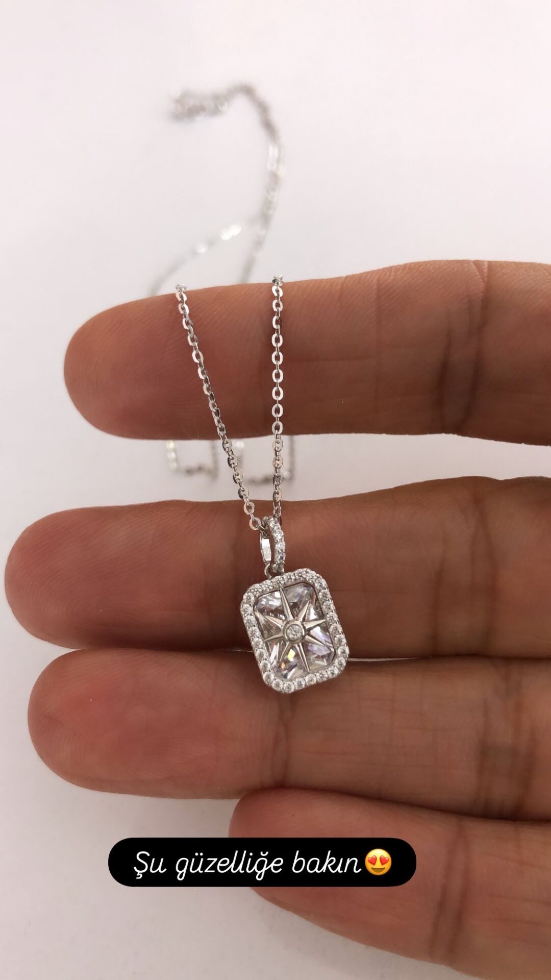 İthal Kutup Yıldızı Kolye