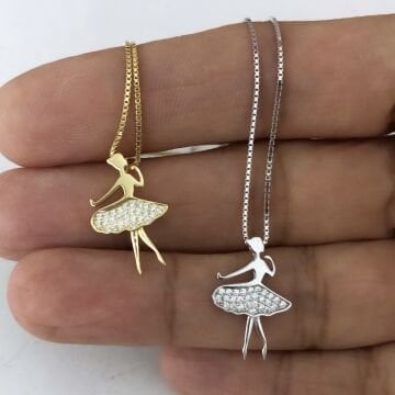 İthal Balerin Kolye