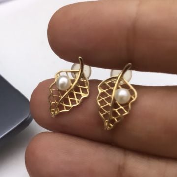 İthal Yaprak Küpe (Çift)