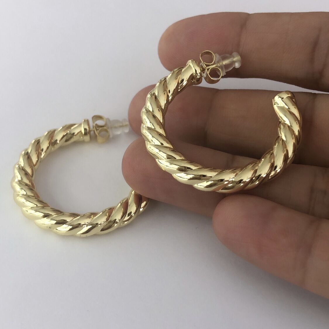 Vip Gold  Burgu Halka Küpe
