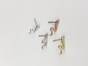 Mini Yılan Küpe (tek)