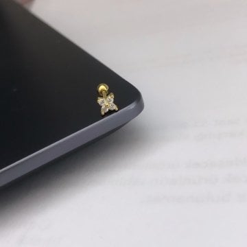 Piercing Küpe Gold