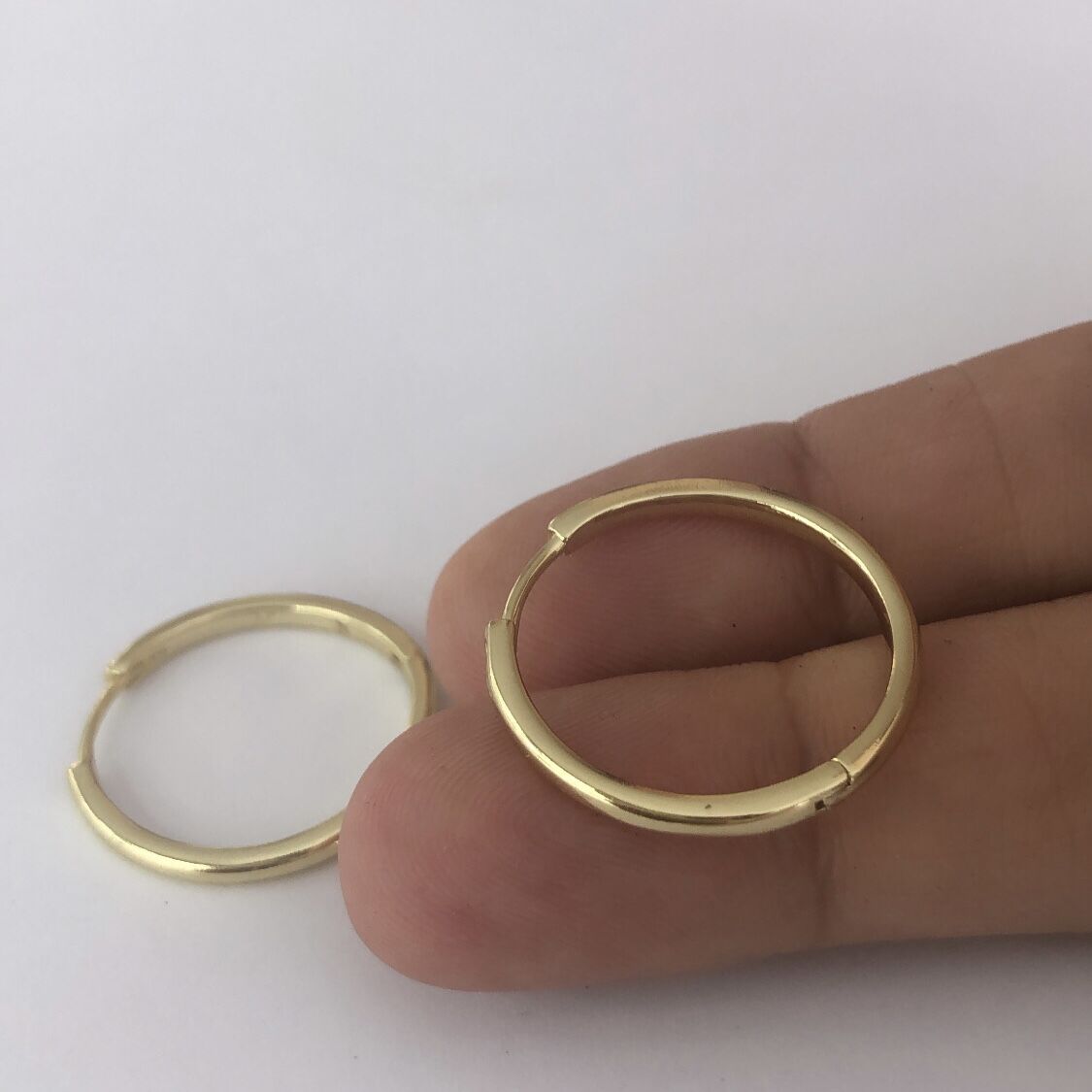 Vip  Gold Halka Küpe