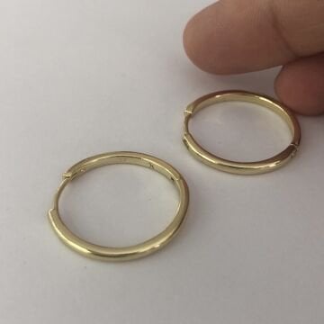 Xuping Gold Halka Küpe