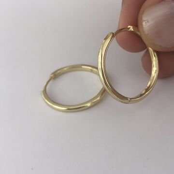 Vip  Gold Halka Küpe