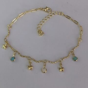Gold Sallantılı Halhal