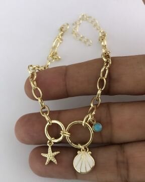 Gold Sallantılı Halhal