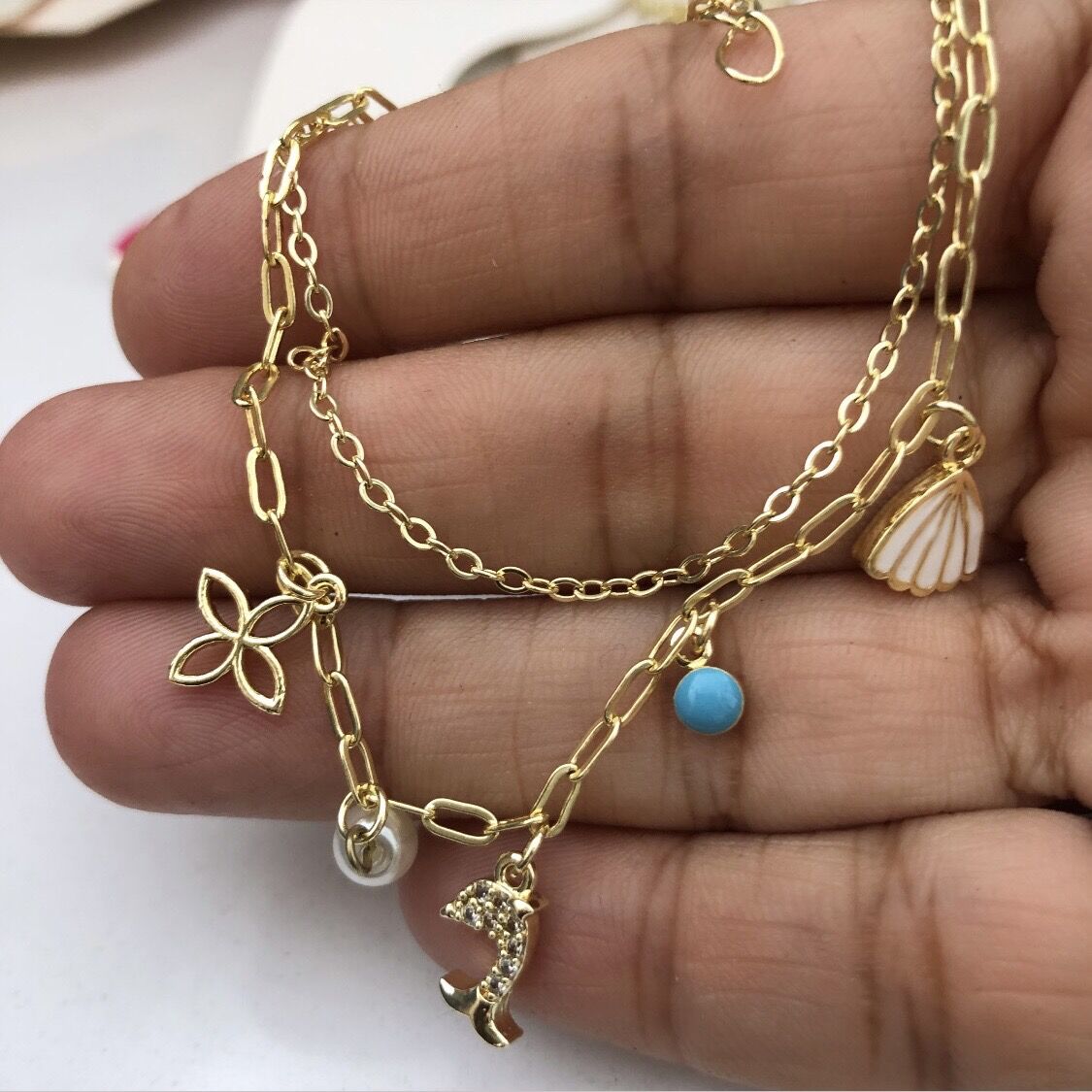 Gold Sallantılı Halhal