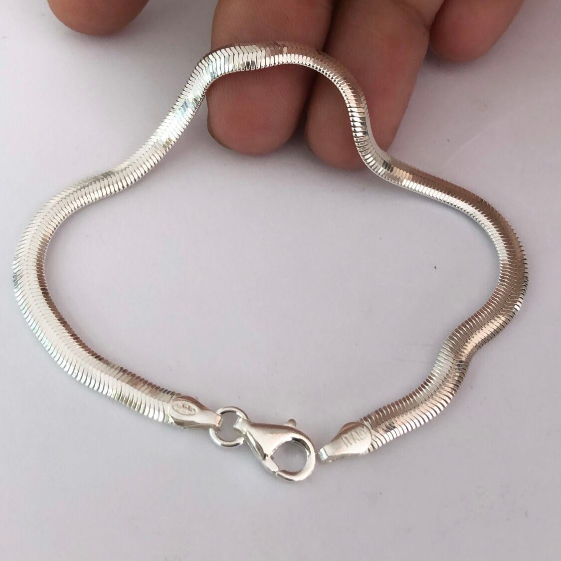925 Ayar Gümüş Erkek Bileklik