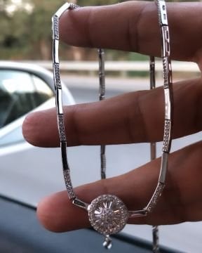 Baget Taşlı Kolye