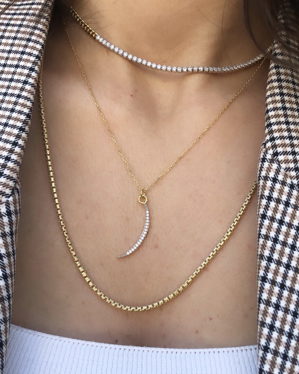 İtalyan Zincir Halat Gold