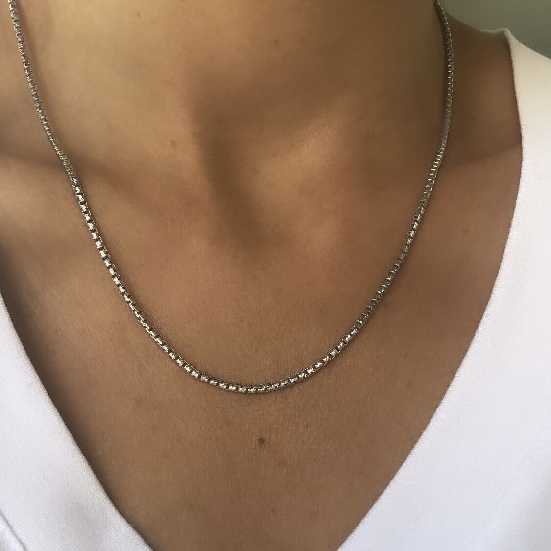 Halat İtalyan Zincir (Gümüş Renk)