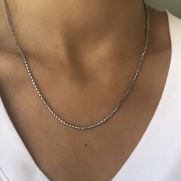 Halat İtalyan Zincir (Gümüş Renk)