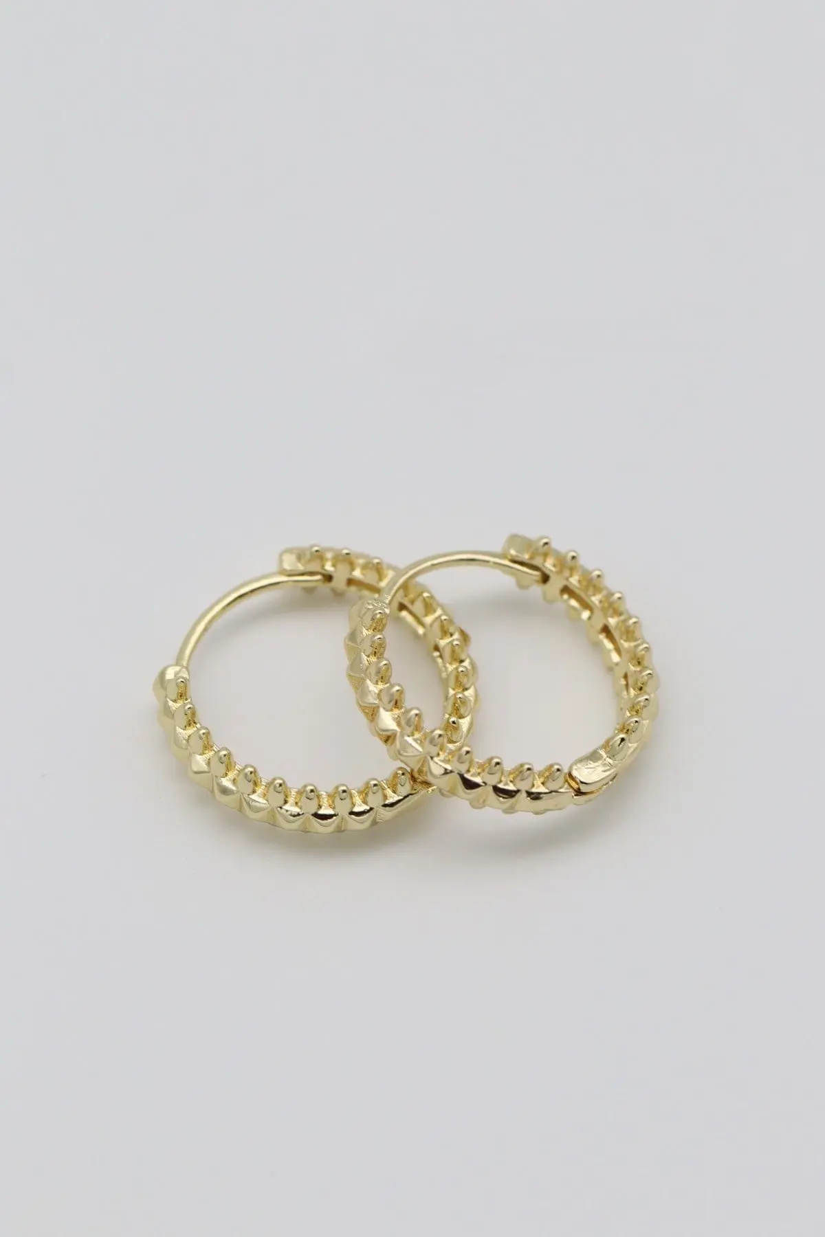 Vip Halka Küpe Taşsız (20mm)
