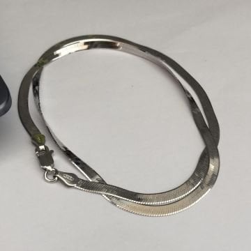 İtalyan Yassı Zincir 40cm