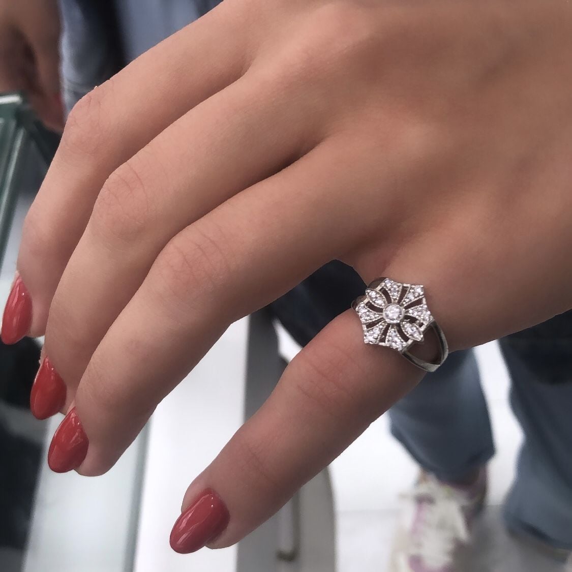 SERÇE PARMAK YÜZÜK