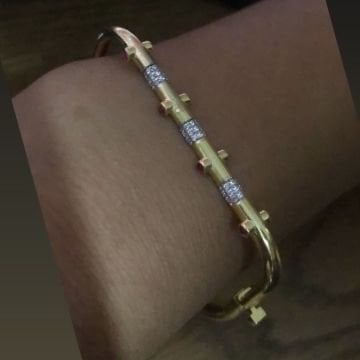 Pembe Taşlı Bileklik