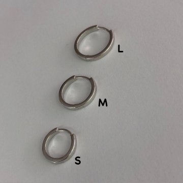 Halka Küpe Rose (Tek)