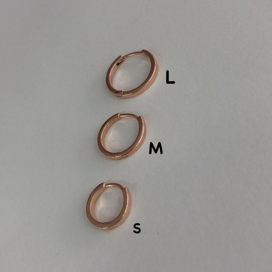 Halka Küpe Rose (Tek)