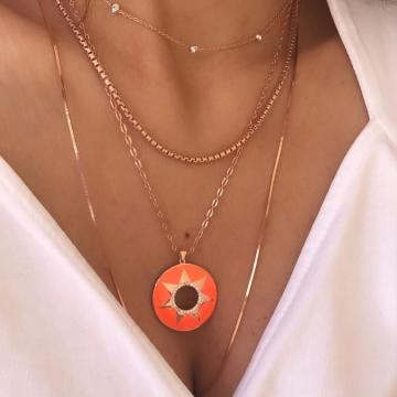 İTALYAN KÜP ZİNCİR KOLYE