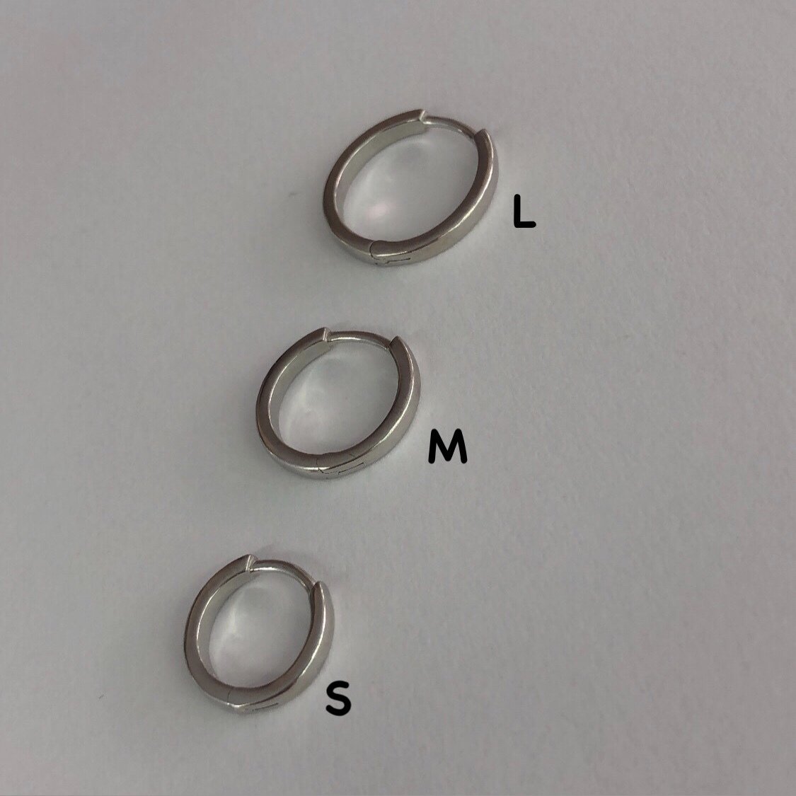 Halka Küpe Gümüş Renk