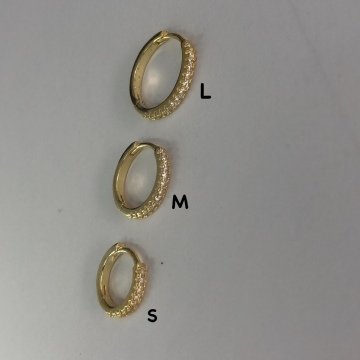 HALKA KÜPE TAŞLI (M-TEK)