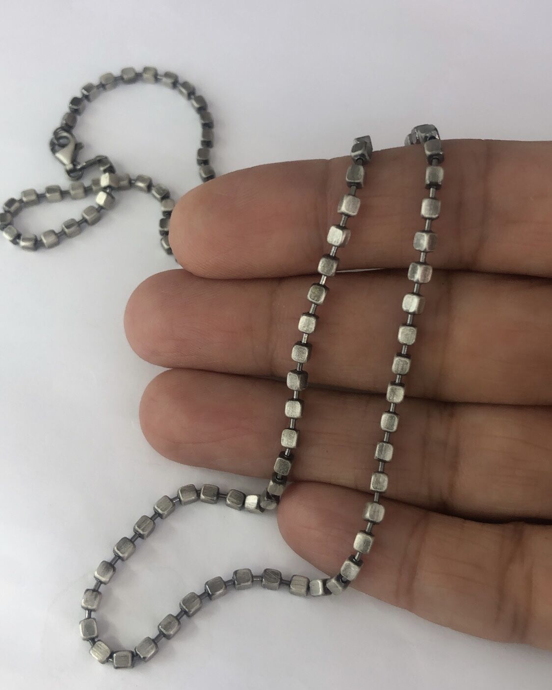 925 Ayar Gümüş Erkek Kolye