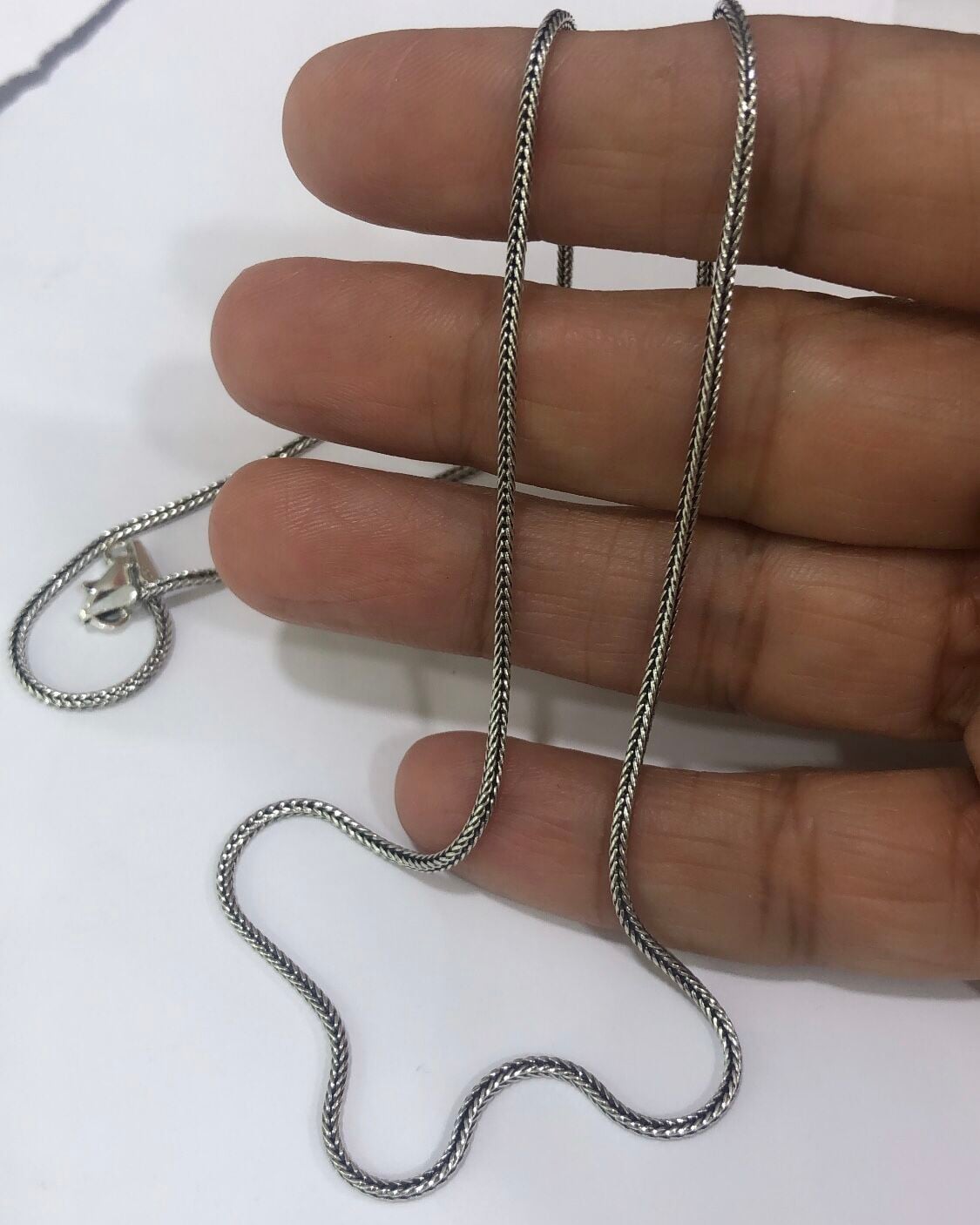 925 Ayar Gümüş Erkek Kolye