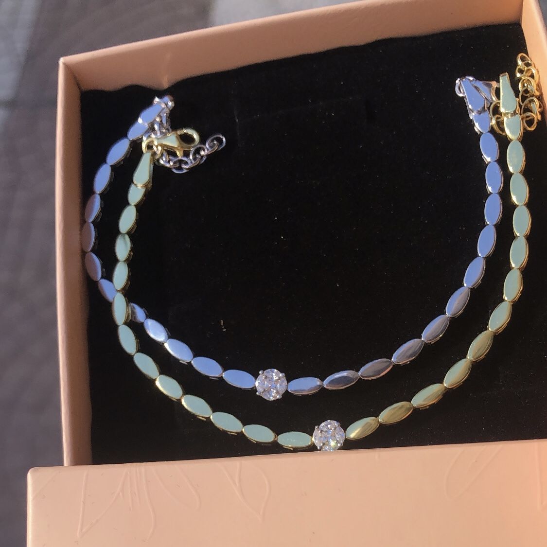 Yuvarlak Taşlı Arpa Bileklik