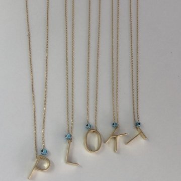 HARF KOLYE NAZARLI (GOLD)