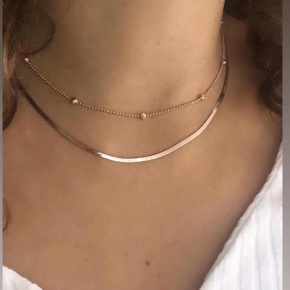 İTALYAN ELMAS KESİM  KOLYE