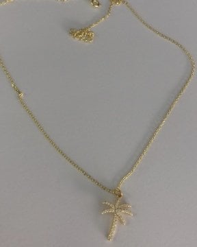 İthal Palmiye Kolye