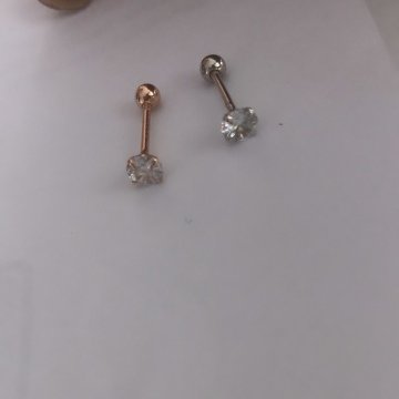Tektaş Piercing Küpe