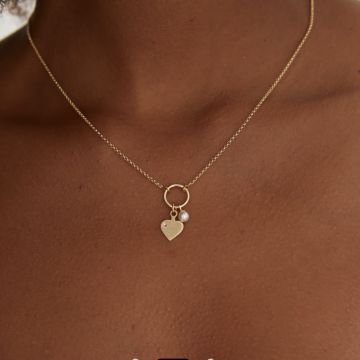 Maestro İtaly Bello Kalp Motif Kolye