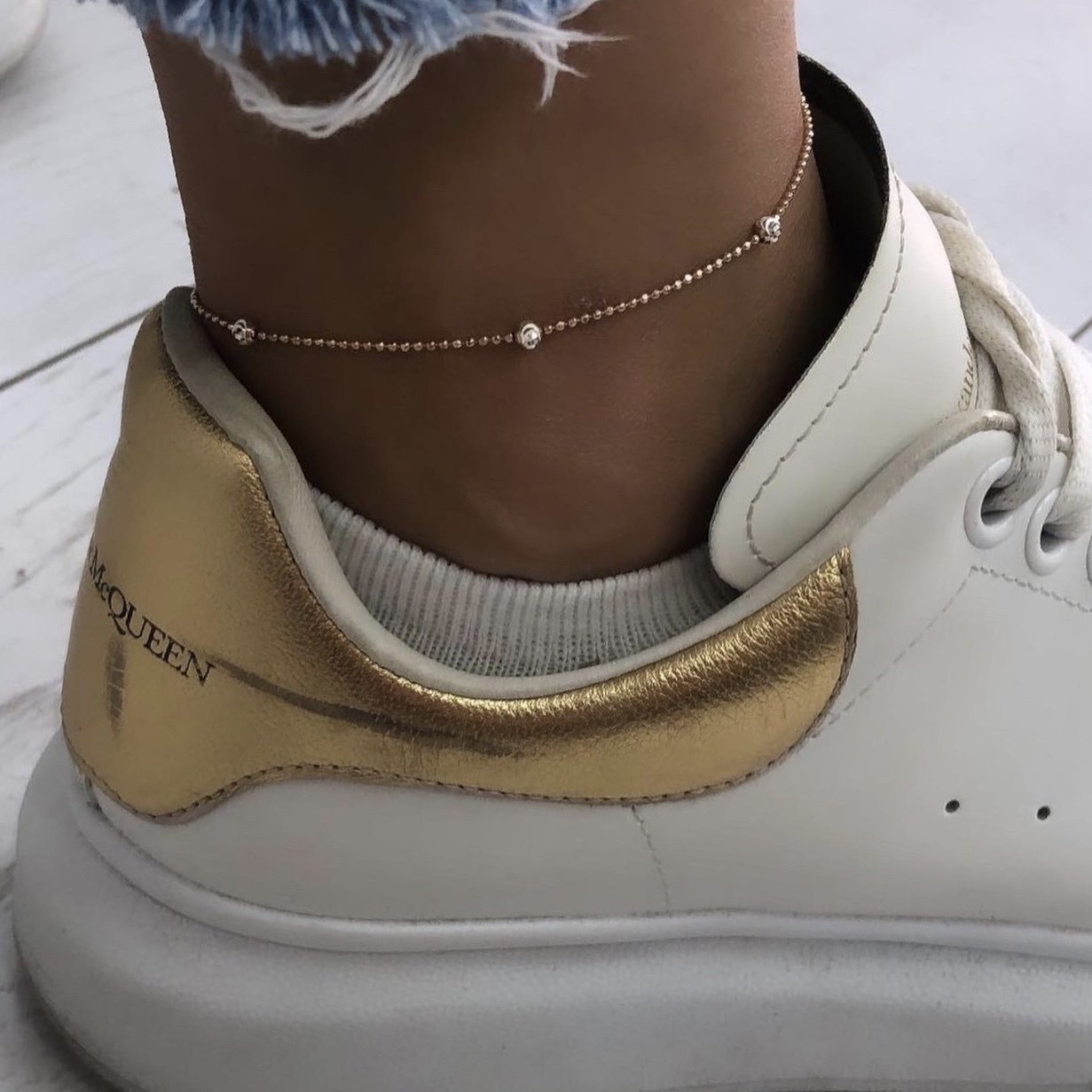 ROSE BEYAZ İTALYAN HALHAL