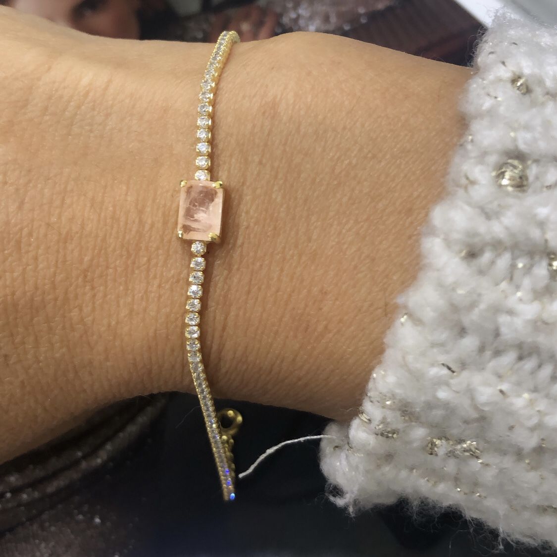 Su Yolu Taşlı Bileklik