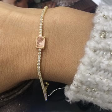 Su Yolu Taşlı Bileklik