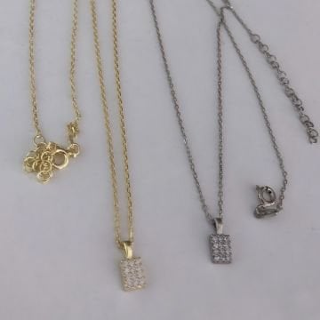 Minimal Taşlı Kolye