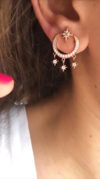 YILDIZLI AY KÜPE (ÇİFT)