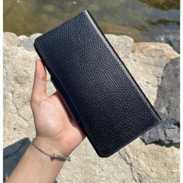 HAKİKİ DERİ BUSINESS MODEL Unisex Siyah Cüzdan