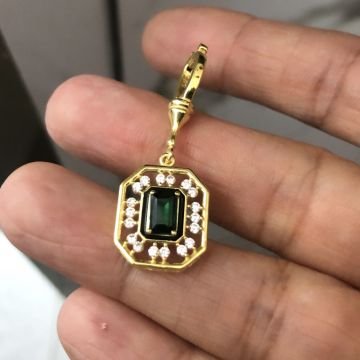 Charm Kolye Ucu Yeşil