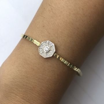 Taşlı Küp Bileklik