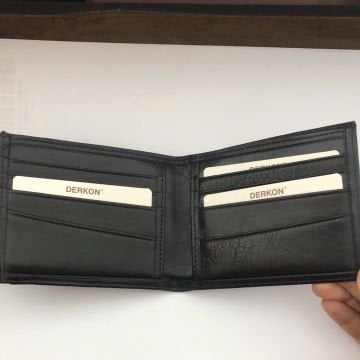 Erkek Deri Cüzdan Siyah İçten Çıkmalı 1147