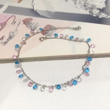 Renkli Taşlı Halhal