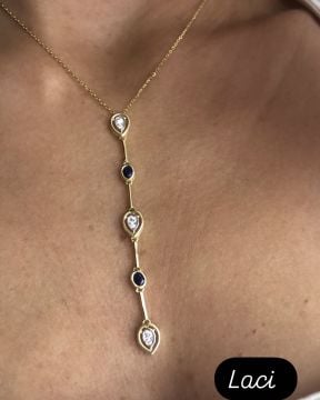 Laci Taşlı Kolye